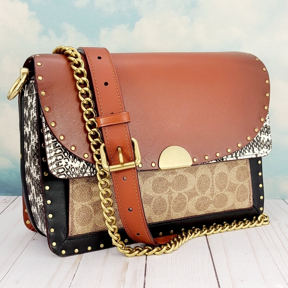 Snakeskin The Dreamer Bag Coach Coach 76127 Dreamer 21 Signature